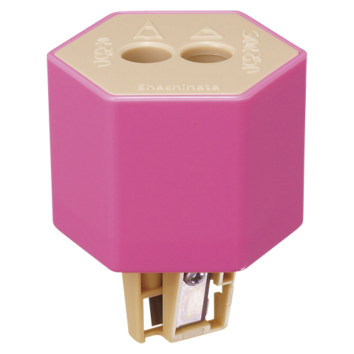 シヤチハタ　ＺＫＣ－Ｗ２／Ｈ　ケズリキャップ　ツイン　ピンク