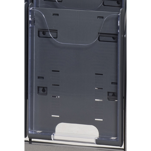 エヌケイ　ＰＣＳ－２－ＧＲ　パンフレットケース　（２個入）　グレー