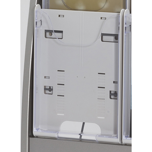 エヌケイ　ＰＣＳ－２－Ｗ　パンフレットケース　（２個入）　ホワイト