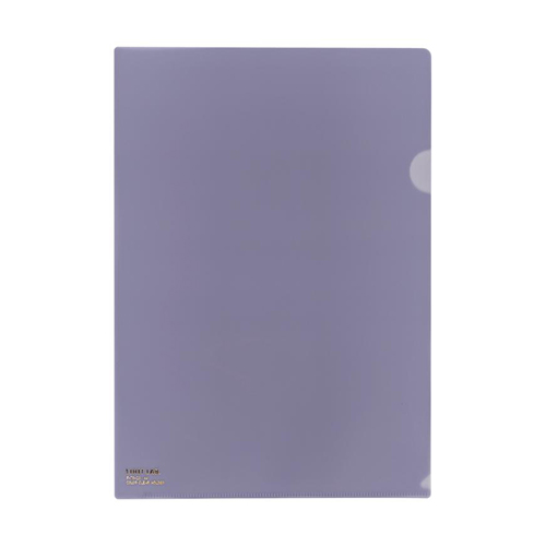 リヒトラブ　Ｆ－７８－２３　クリヤーホルダー　Ａ４　バイオレット