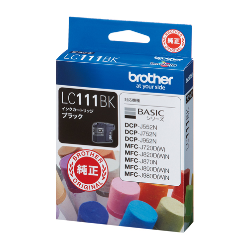ブラザー　ＬＣ１１１ＢＫ　インクカートリッジ　ＬＣ１１１ＢＫ