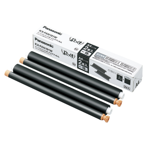 パナソニック　ＫＸ－ＦＡＮ１９１Ｗ　ＦＡＸインクフィルム　１５ｍＸ２本入