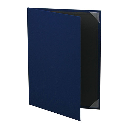 セキセイ　ＳＨ－２２３６－１０　証書ホルダー　Ａ４　ブルー