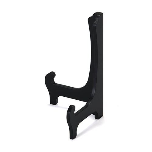 大仙　Ｎ０６０－０１７０５　木製皿立　黒　１０号