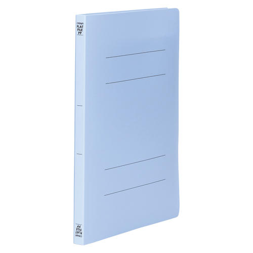 クラウン　ＣＲ－ＦＰＡ４Ｓ－ＢＬＸ１０　ＰＰフラットファイルＡ４Ｓ青　【１０冊】