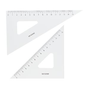 井上製作所　ＩＬＳ　Ｓ－２１８１　三角定規　１８ｃｍ