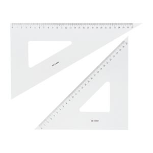 井上製作所　ＩＬＳ　Ｓ－３３０１　三角定規　３０ｃｍ