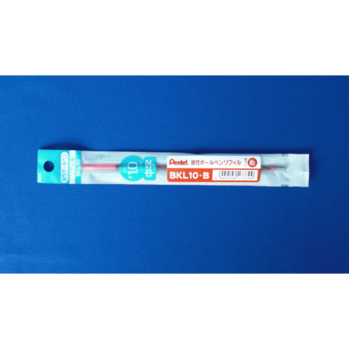 ぺんてる　ＢＫＬ１０－Ｂ　アカ　油性ＢＰ　リフィル　ＢＫＬ１０　赤