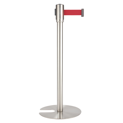 テラモト　ＳＵ－６６１－３００－２　ベルトパーテーション　Ｌｉｇｈｔ　赤