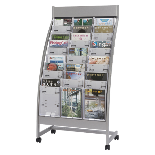 エヌケイ　ＰＳＲ－Ｃ３１０－Ｗ　パンフレットスタンド　ＰＳＲ１０段タイプ
