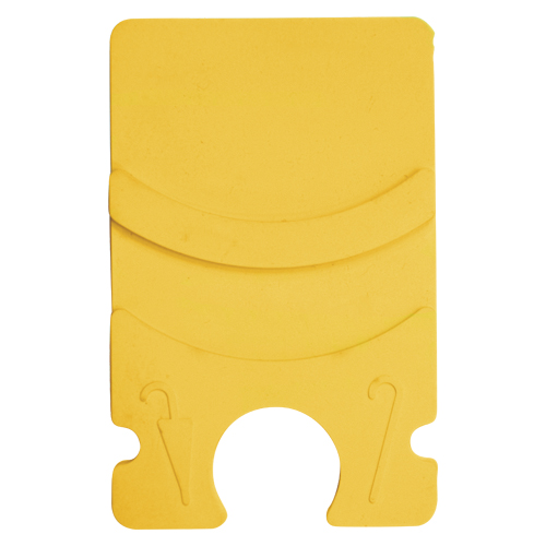 新倉計量器　スッティックラバー　イエロー　杖傘ホールド　スティックラバー　イエロー