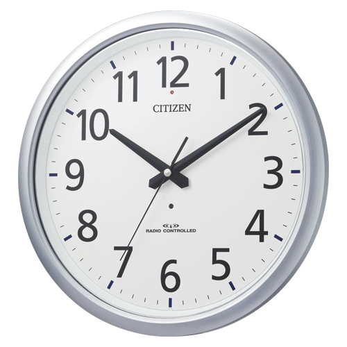 リズム　８ＭＹ４９３－０１９　防水クオーツ掛時計スペイシーアクア４９３