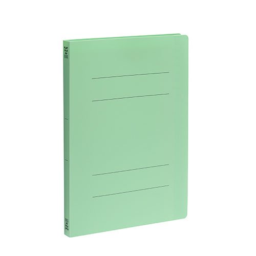 ビュートン　ＦＦ－Ａ４／Ａ３－ＧＮ　ＰＰフラットファイル二つ折り　グリーン