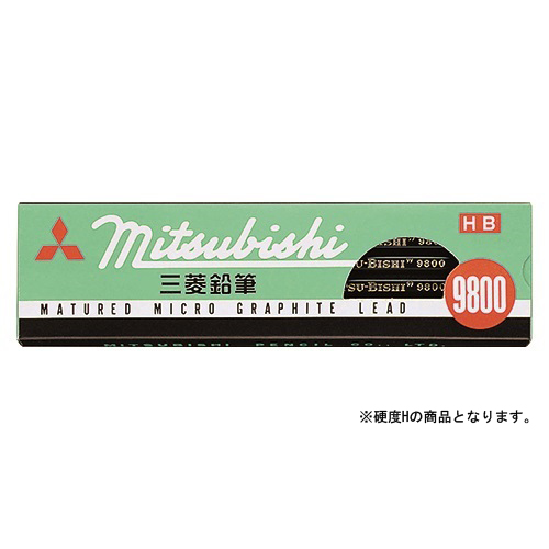 三菱鉛筆　Ｋ９８００Ｈ　六角事務用鉛筆９８００　Ｈ　（１２本入）
