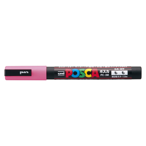 三菱鉛筆　ＰＣ３Ｍ．１３　ユニ　ポスカ　細字　桃