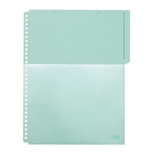 キングジム　１０３ＨＰ－Ｇ　カラーベースハーフポケット