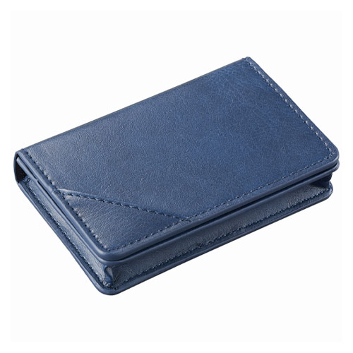 セキセイ　ＢＰ－５７４５－１５　名刺入れ　ネイビーブルー