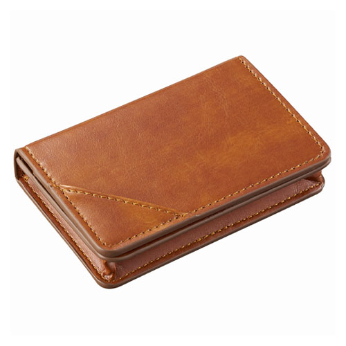 セキセイ　ＢＰ－５７４５－４４　名刺入れ　キャメル