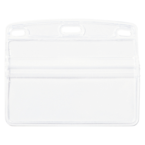 オープン　ＮＸ－１１１　名札用ケース　ヨコＩＤチャック付　１０枚