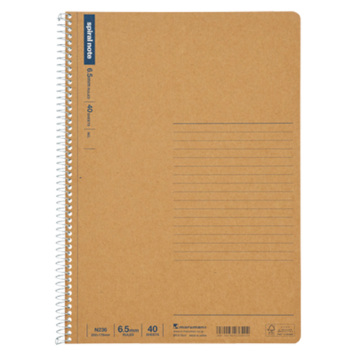 マルマン　Ｎ２３６　Ｂ５　スパイラルノート　６．５㎜　４０枚