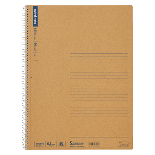 マルマン　Ｎ２３５ＥＳ　Ａ４　スパイラルノート　６．５㎜　８０枚