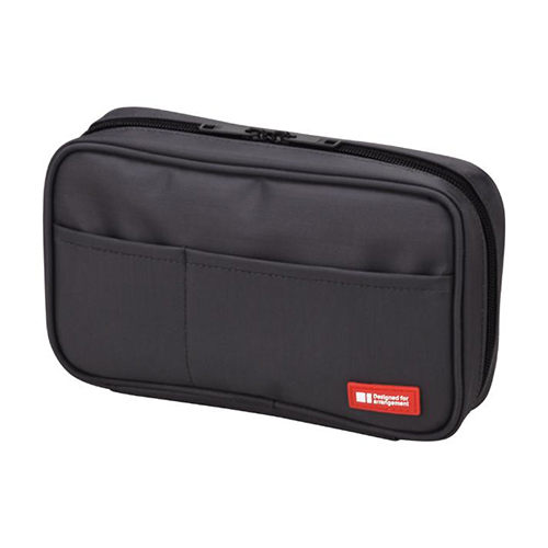 リヒトラブ　Ａ－７５５１－２４　ペンケース（ブックタイプ）黒