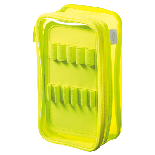 リヒトラブ　Ａ３８００－５　ＸＣＯＡ　リバーシブルクリヤーペンケース