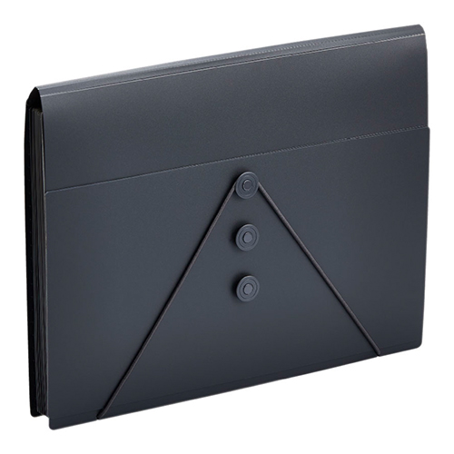 キングジム　２２９０－ＢＫ　サクッと整理！ドキュメントファイルフタ付