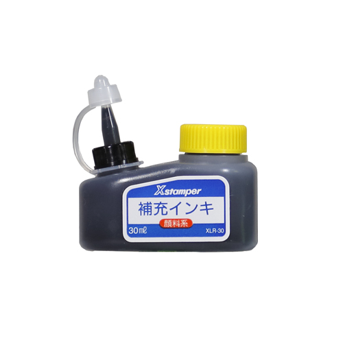 シヤチハタ　ＸＬＲ－３０クロ　顔料系インキ３０ＭＬ　黒