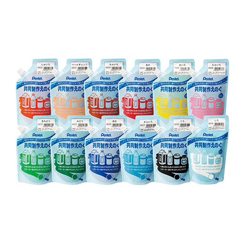 ぺんてる　ＷＭＧ２－１２　共同制作えのぐ　１２色セット