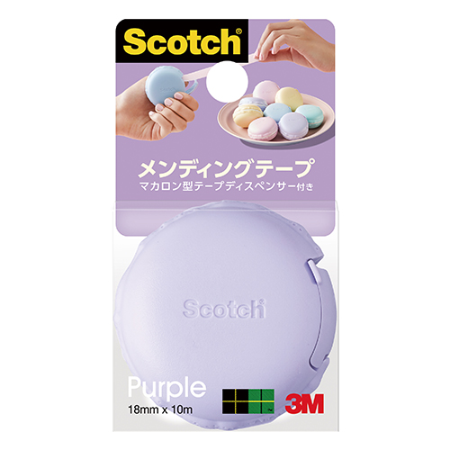スリーエム　８１０ＭＣＲ－ＰＰ　スコッチ　メンディングテープマカロン型