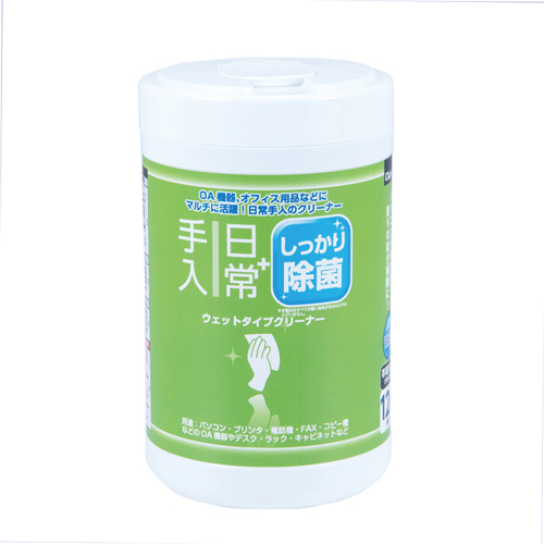 ナカバヤシ　ＤＧＣＷ－Ｂ５１２０　ウェットクリーナ／日常２／ボトル１２０枚