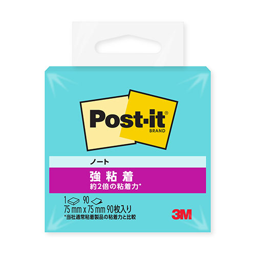 スリーエム　６５４ＳＳ－ＡＱ　ポストイット　強粘着ノート