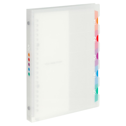 マルマン　Ｆ４１７　Ａ５　バインダー　ファイブチャートクリア