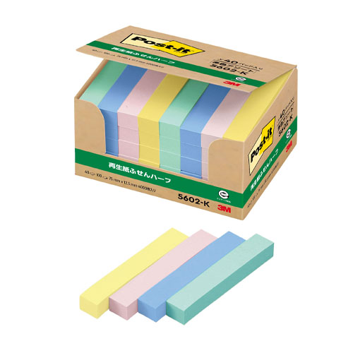 スリーエム　５６０２－Ｋ　ポストイット経費節減再生紙パワーパック