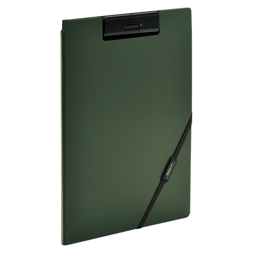 リヒトラブ　Ｆ－７５６０－２２　クリップファイル　オリーブ