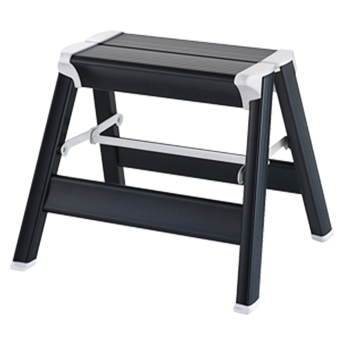 長谷川工業　１６５２５　アルミ踏み台　１段　ＳＫ２．０－０３ＢＫ