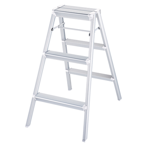 長谷川工業　１６５２４　アルミ踏み台　３段　ＳＫ２．０－０８Ｓ