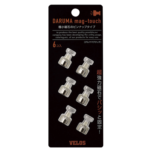 ベロス　ＴＤ－１０８６Ｃ　ダルママグタッチ　６Ｐ　クリア