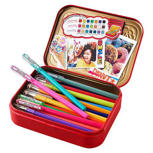 ぺんてる　Ｋ１１０－Ｖ２１ＳＴ　マットホップ２１色セット