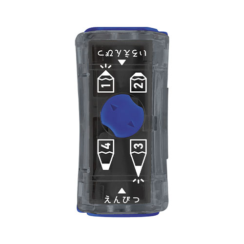 デビカ　０４３７４４　４つの削り方鉛筆削り　ブラック