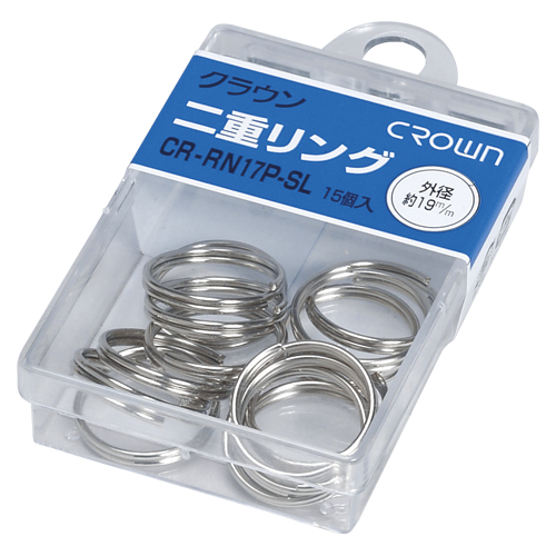 クラウン　ＣＲ－ＲＮ１７Ｐ－ＳＬ　二重リング１９ｍｍ　　（１５本）＃１７