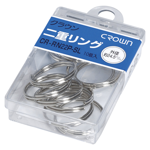 クラウン　ＣＲ－ＲＮ２２Ｐ－ＳＬ　二重リング２４．５ｍｍ　（１０本）＃２２