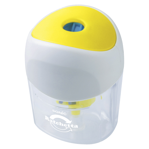 ソニック　ＳＫ－８８１０－Ｙ　ラチェッタワン　ハンディ鉛筆削り