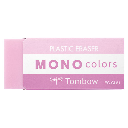 トンボ鉛筆　ＥＣ－ＣＬ８１　消しゴムモノカラーズ８１ピンク