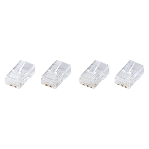 サンワサプライ　ＡＤＴ－ＲＪ４５－１００ＬＮ　ＲＪ－４５コネクタ（ＣＡＴ５ｅ単線用）