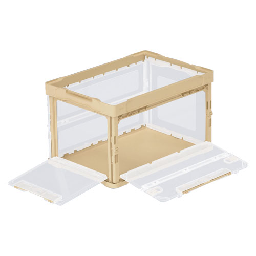 三甲　５６２７２０－００ブラウン　ホームオリコンラック　フタなし　ブラウン