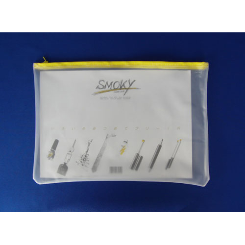 リヒトラブ　Ｆ－２６７キ　クリヤーケース　スモーキィＡ４　黄