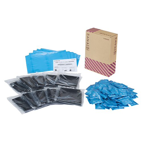 キングジム　ＴＬＳ－４００　災害トイレセット（１００回分）