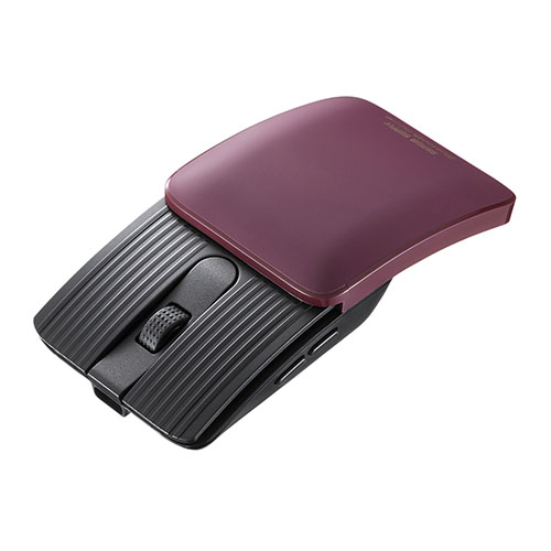 サンワサプライ　ＭＡ－ＢＢＳ５２６Ｒ　静音Ｂｌｕｅｔｏｏｔｈマウス　レッド